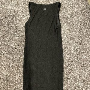 Athleta Ribbed Grey Tank Top XS